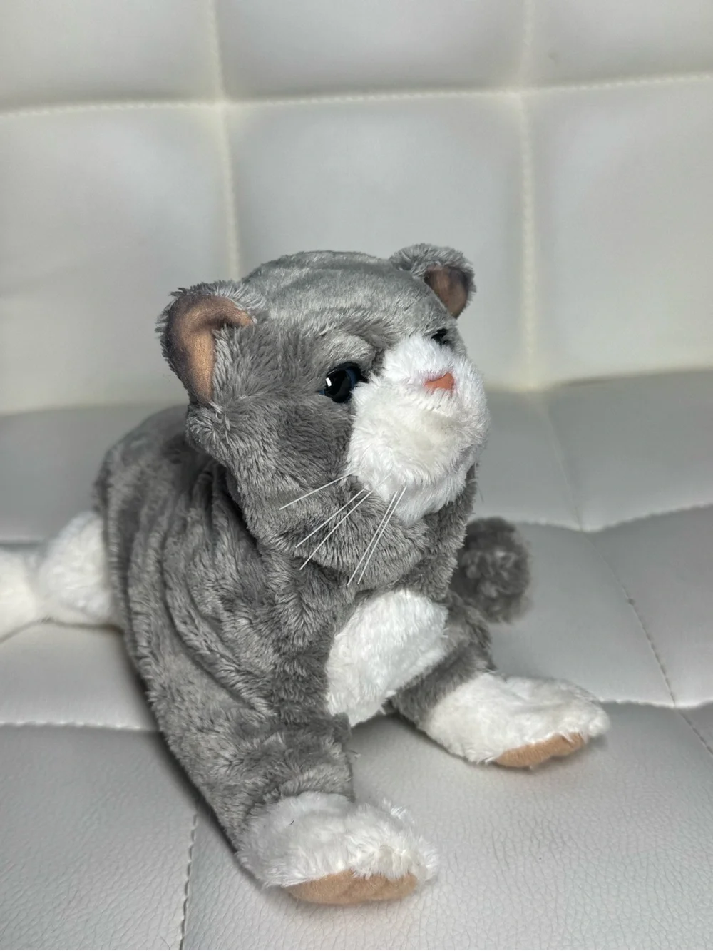 FurReal Friends Newborn Silver Mitted Kitten Electronic Pet